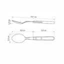 CUCHARA DE MESA TRAMONTINA 22303/900 DYNAMIC 12PZS