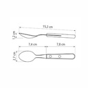 CUCHARA DE TE TRAMONTINA 22307/900 DYNAMIC 12PZS