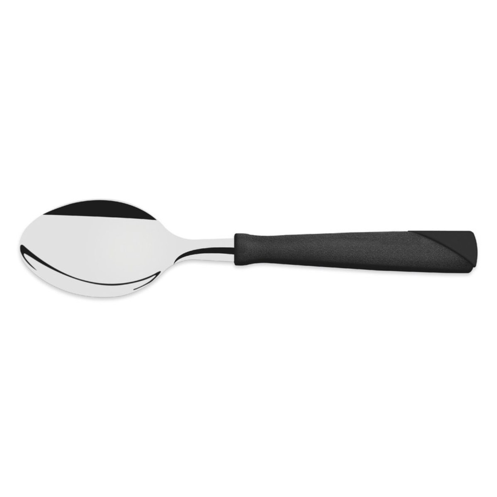 CUCHARA DE MESA TRAMONTINA 23163/300 NEW KOLOR 3PZS NEGRO