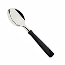 CUCHARA DE TE TRAMONTINA 23167/900 NEW KOLOR 12PZS NEGRO