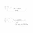 CUCHARA DE MESA TRAMONTINA 63906/010 LAGUNA 12PZS