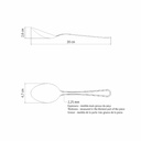 CUCHARA DE MESA TRAMONTINA 63912/010 SONATA 12PZS