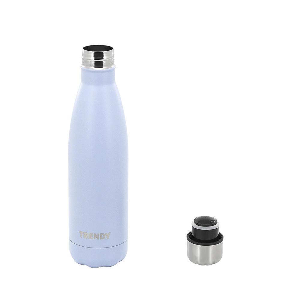 BOTELLA TERMICA TRENDY 18398 CELESTE 500ML