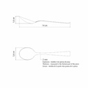 CUCHARA DE TE TRAMONTINA 63934/070 BERLIN 12PZS