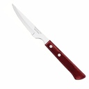 CUCHILLO TRAMONTINA 21109/074 POLYWOOD 12PZS ROJO