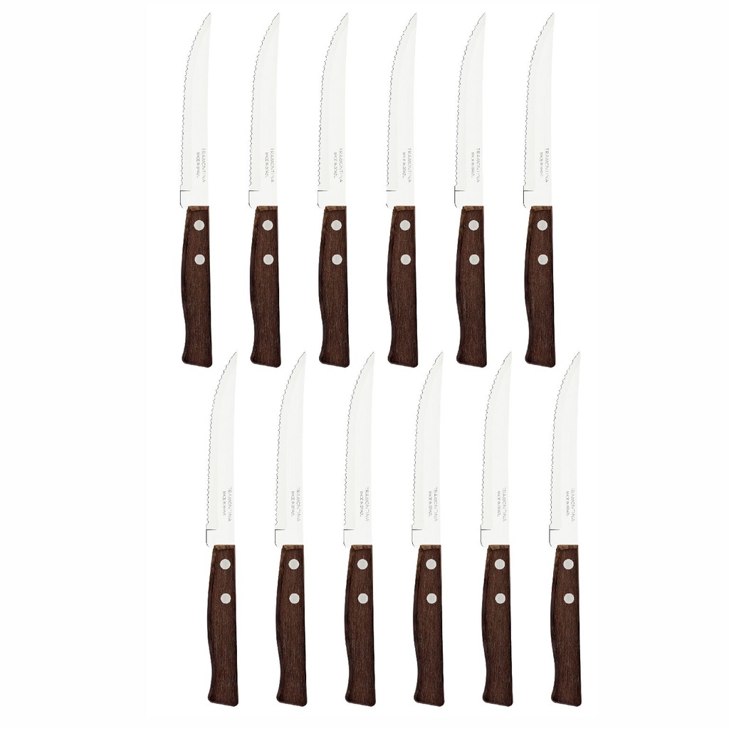 CUCHILLO DE MESA TRAMONTINA 22200/905 TRADICIONAL 12PZS