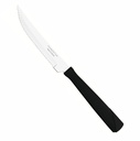 CUCHILLO DE MESA TRAMONTINA 23160/304 NEW KOLOR 3PZS NEGRO
