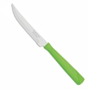 CUCHILLO DE MESA TRAMONTINA 23160/324 NEW KOLOR 3PZS VERDE