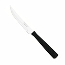 CUCHILLO DE MESA TRAMONTINA 23160/904 NEW KOLOR 12PZS NEGRO