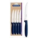 CUCHILLO DE MESA TRAMONTINA 23360/915 IPANEMA 12PZS AZUL