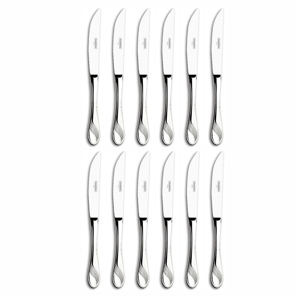 CUCHILLO DE MESA TRAMONTINA 63931/180 FRANCE 12PZS
