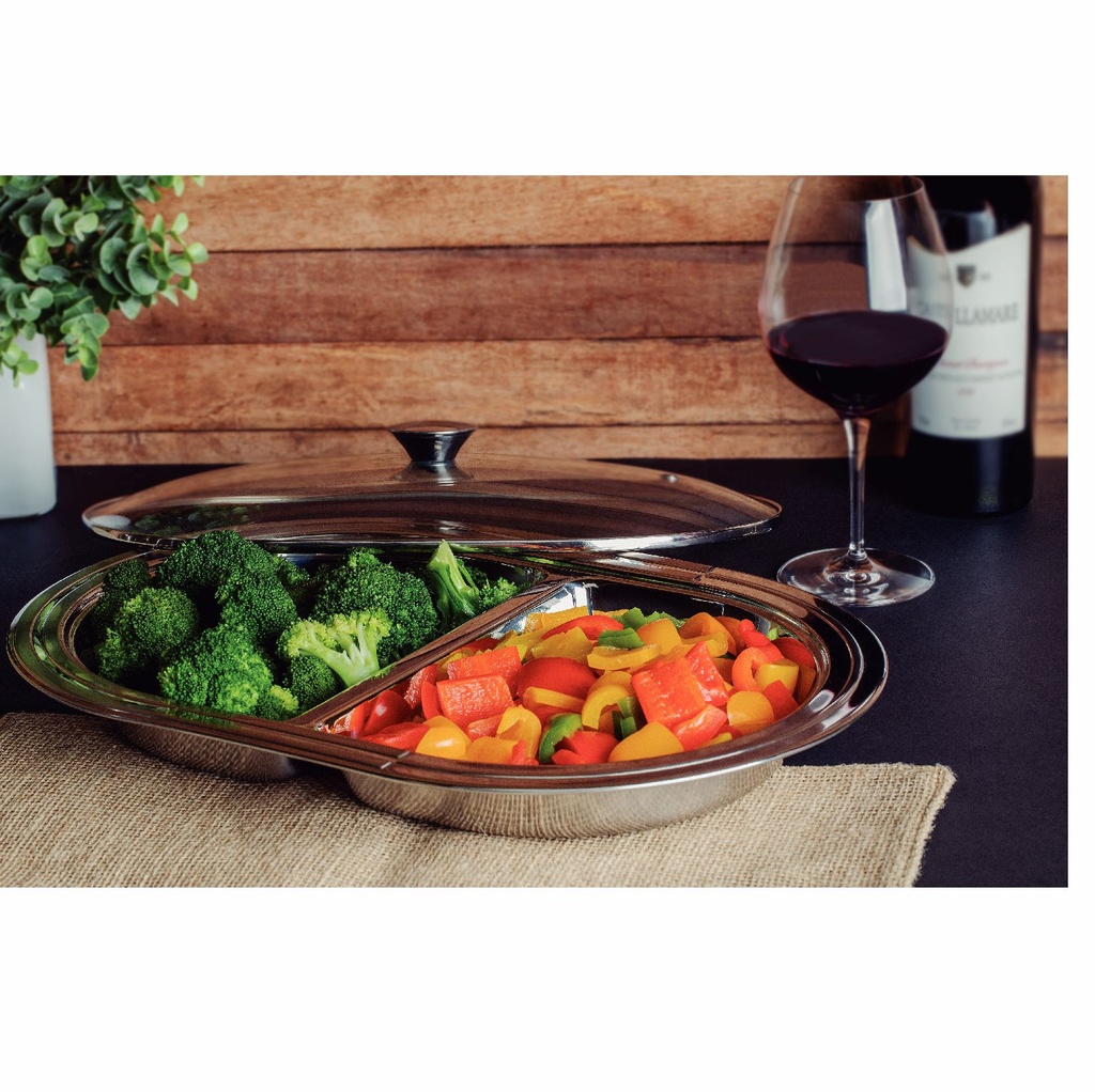 FUENTE TRAMONTINA 61525/454 CICLO 45CM CON DIVISION