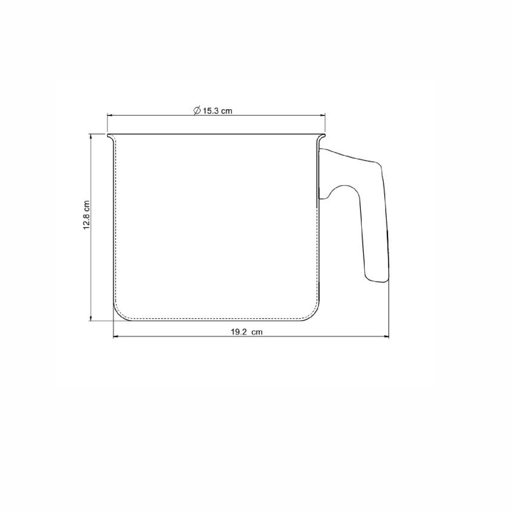 HERVIDOR TRAMONTINA 27806/023 VERMONT 14CM