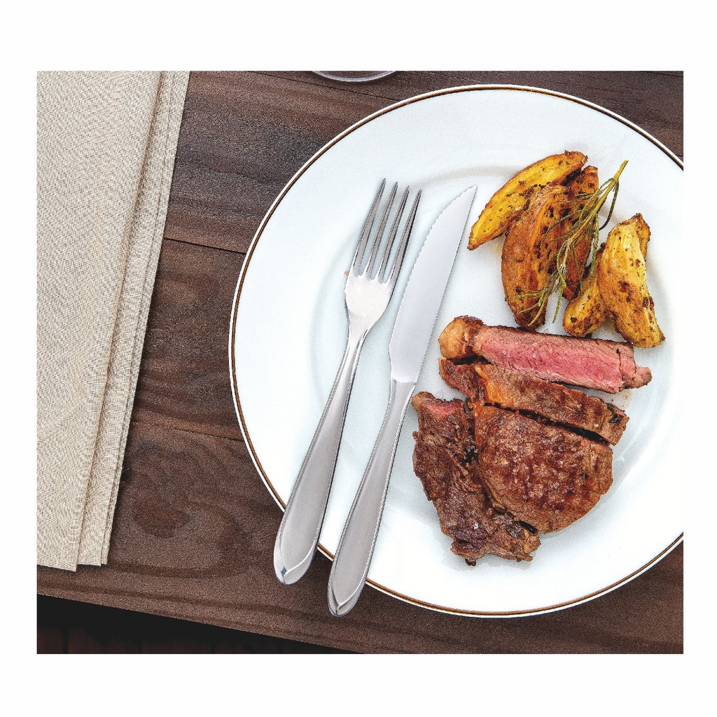 JUEGO DE CUBIERTOS TRAMONTINA 66906/014 LAGUNA 24PZS