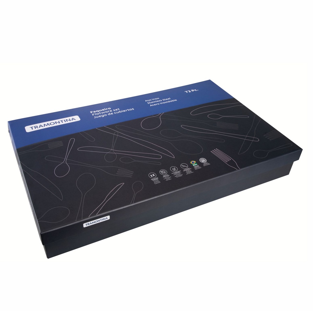JUEGO DE CUBIERTOS TRAMONTINA 66960/153 72PZS AMAZONAS