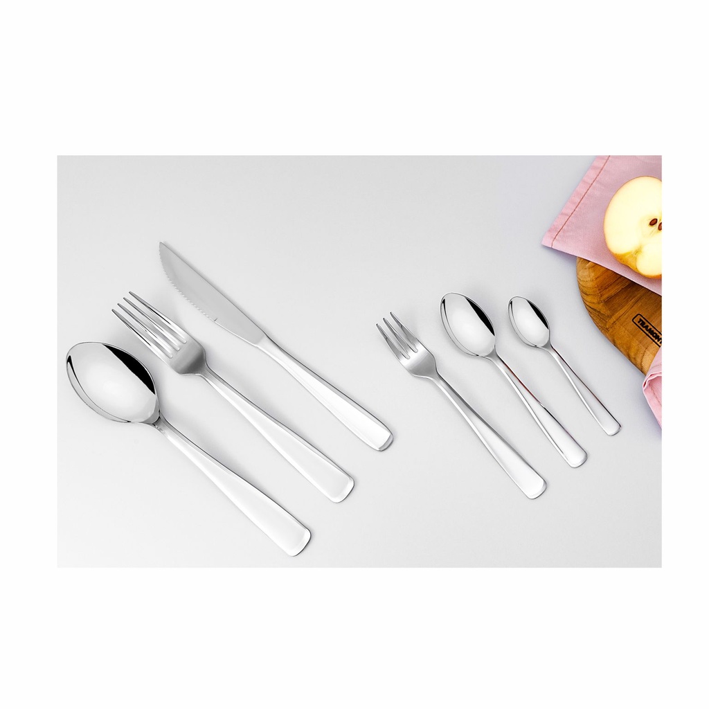 JUEGO DE CUBIERTOS TRAMONTINA 66962/134 PACIFIC 36PZS