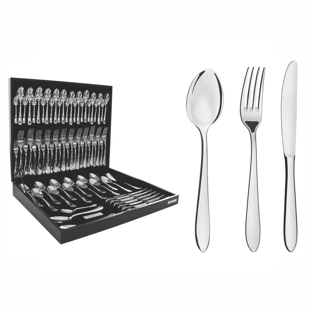 JUEGO DE CUBIERTOS TRAMONTINA 66982/304 76PZS SATRI