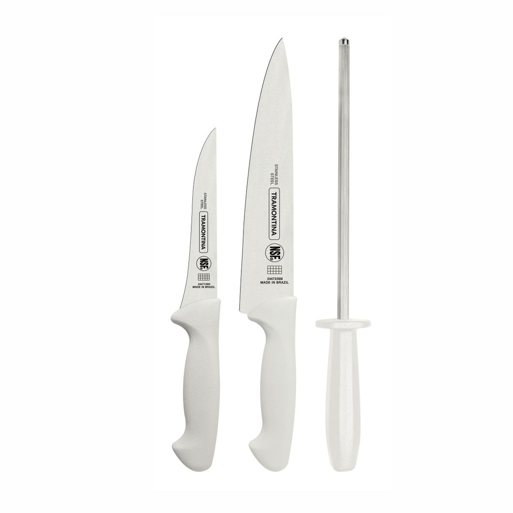 JUEGO DE CUCHILLOS TRAMONTINA 24499/812 PREMIUM 3 PZS