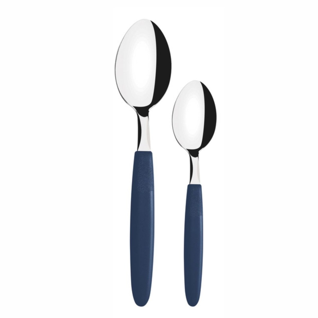 JUEGO DE CUBIERTOS TRAMONTINA 23399/191 IPANEMA AZUL 24PZS