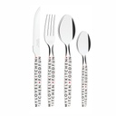 JUEGO DE CUBIERTOS TRAMONTINA 29899/090 MY LOVELY KITCHEN BLANCO 16PZS