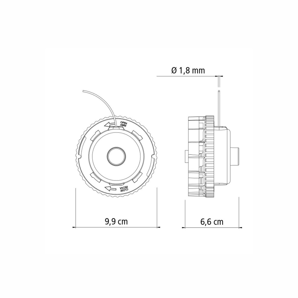KIT TRAMONTINA 78799/798 BORDEADORA