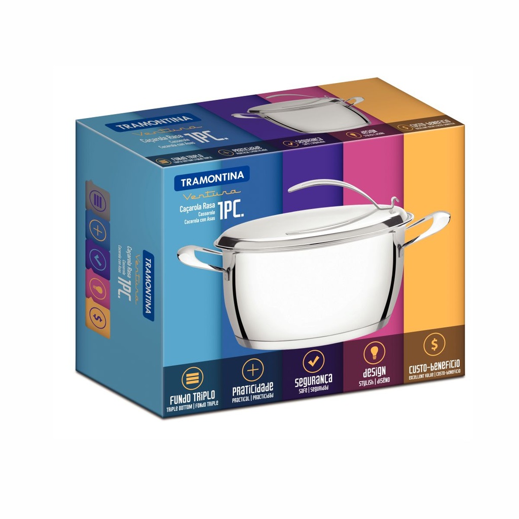 OLLA TRAMONTINA 62363/240 VENTURA 24CM