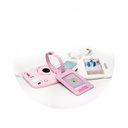 IDENTIFICADOR DE EQUIPAJE FUJI INSTAX MINI SILICONA ROSA