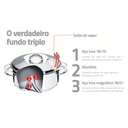 OLLA TRAMONTINA 62505/240 SOLAR 24CM