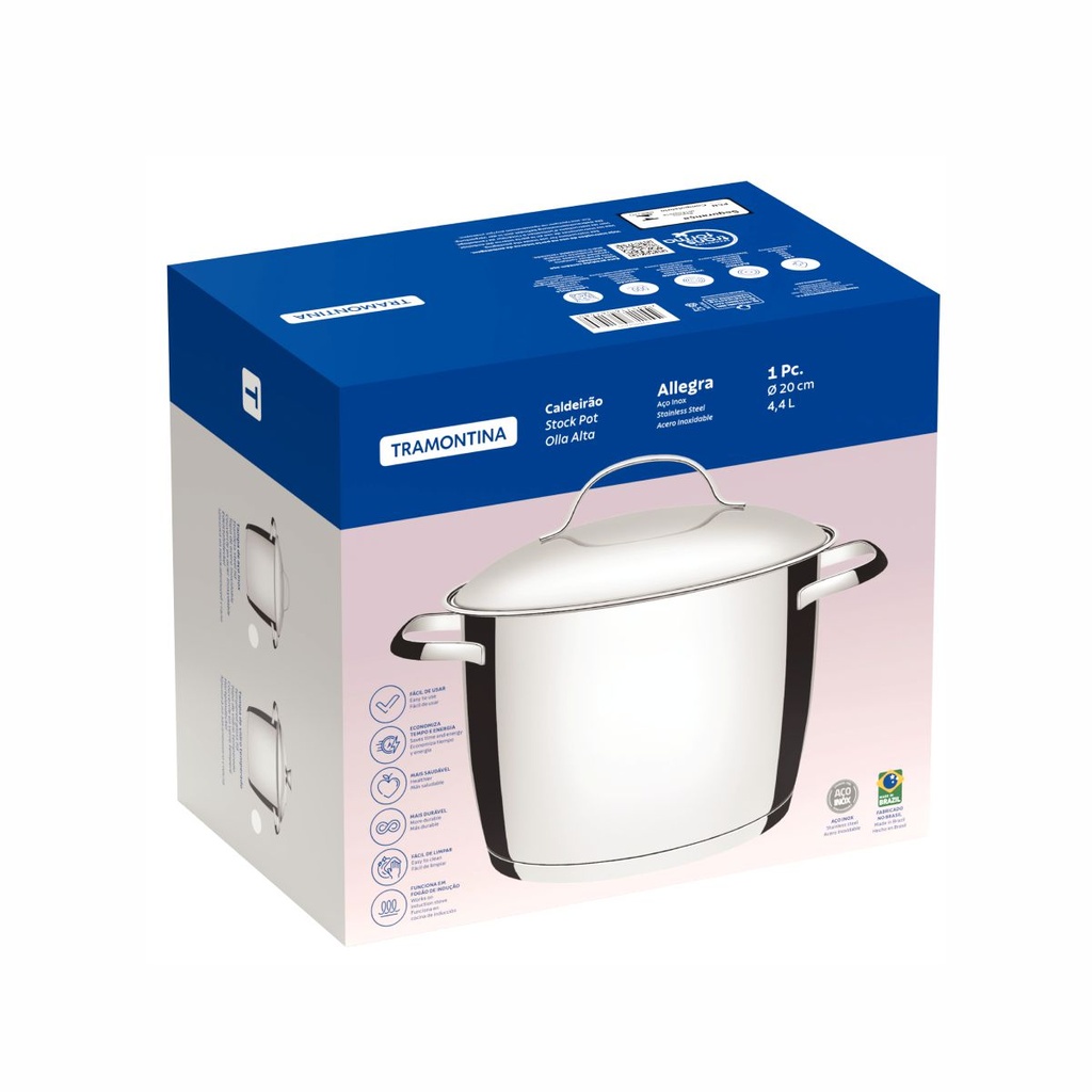 OLLA TRAMONTINA 62655/200 ALLEGRA 20CM