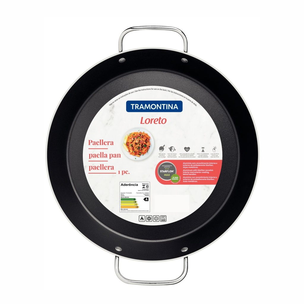 PAELLERA TRAMONTINA 20125/030 LORETO 30 CM