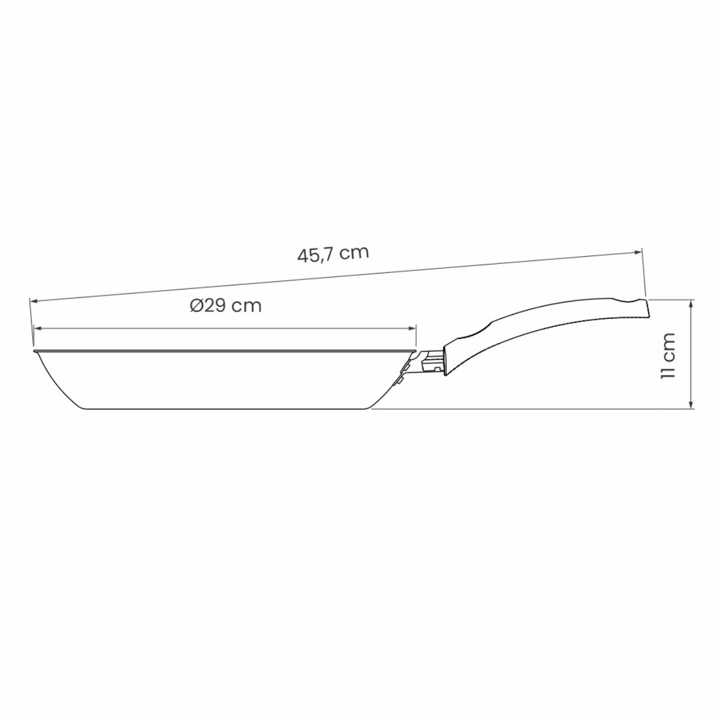SARTEN TRAMONTINA 20260/628 TURIM 28CM