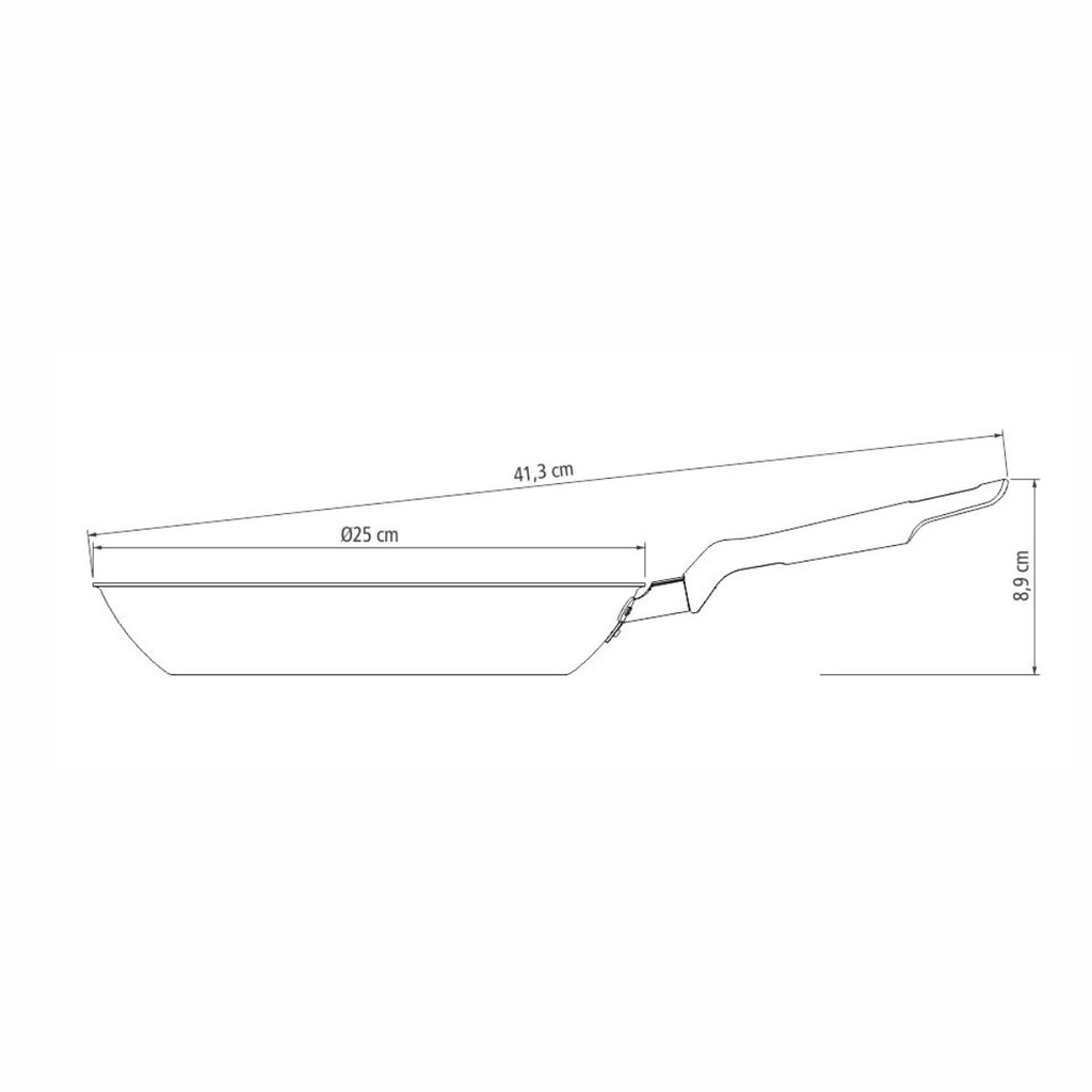 SARTEN TRAMONTINA 20380/024 LORETO 24CM