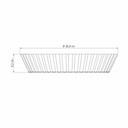 TARTERA TRAMONTINA 27806/004 VERMONT ACANALADA 26CM