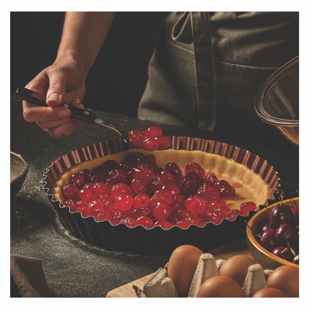 TARTERA TRAMONTINA 27806/004 VERMONT ACANALADA 26CM