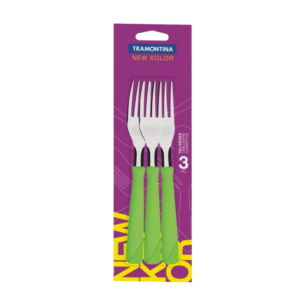 PACK TRAMONTINA NEW KOLOR VERDE 12 PZS