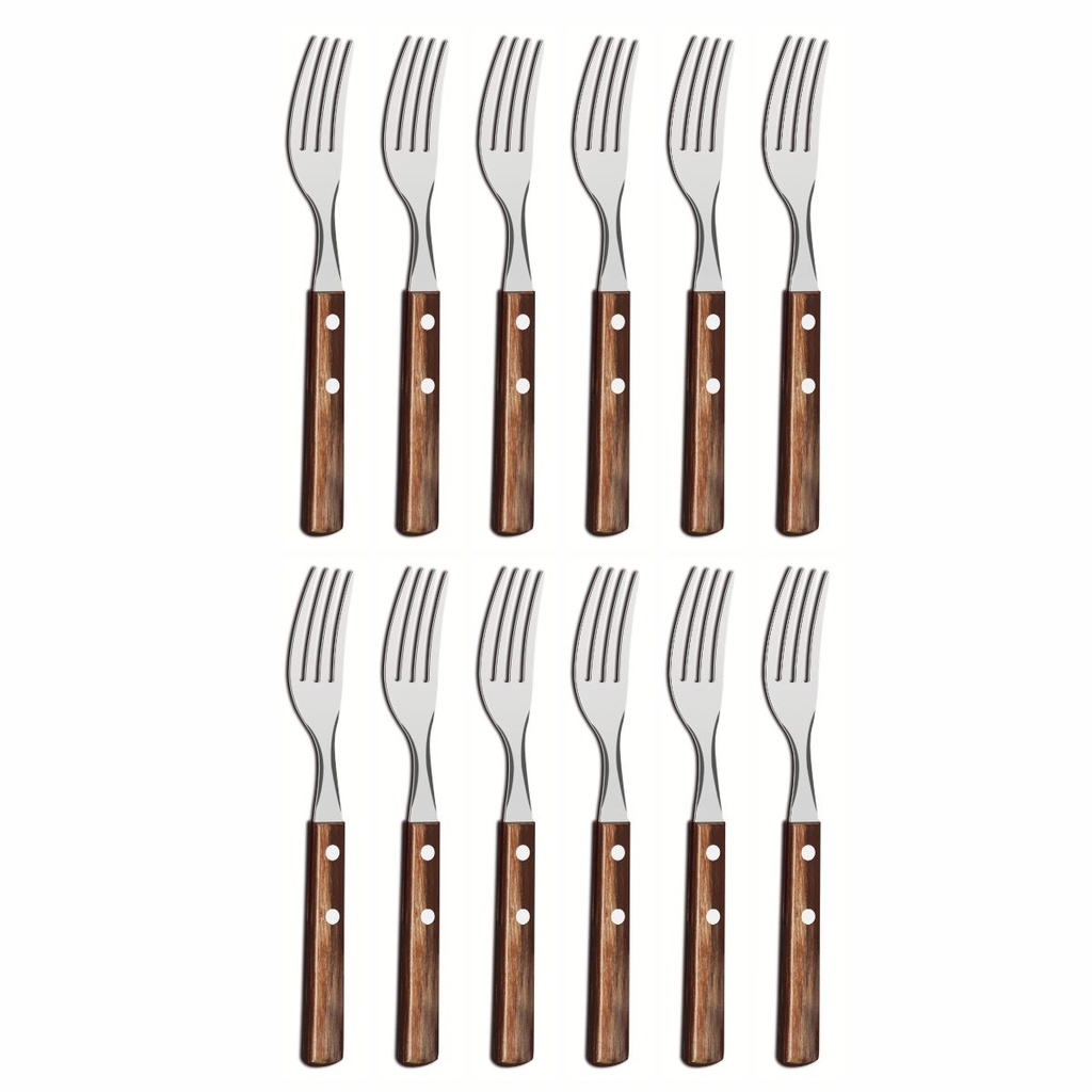 TENEDOR DE MESA TRAMONTINA 21136/090 POLYWOOD 12PZS