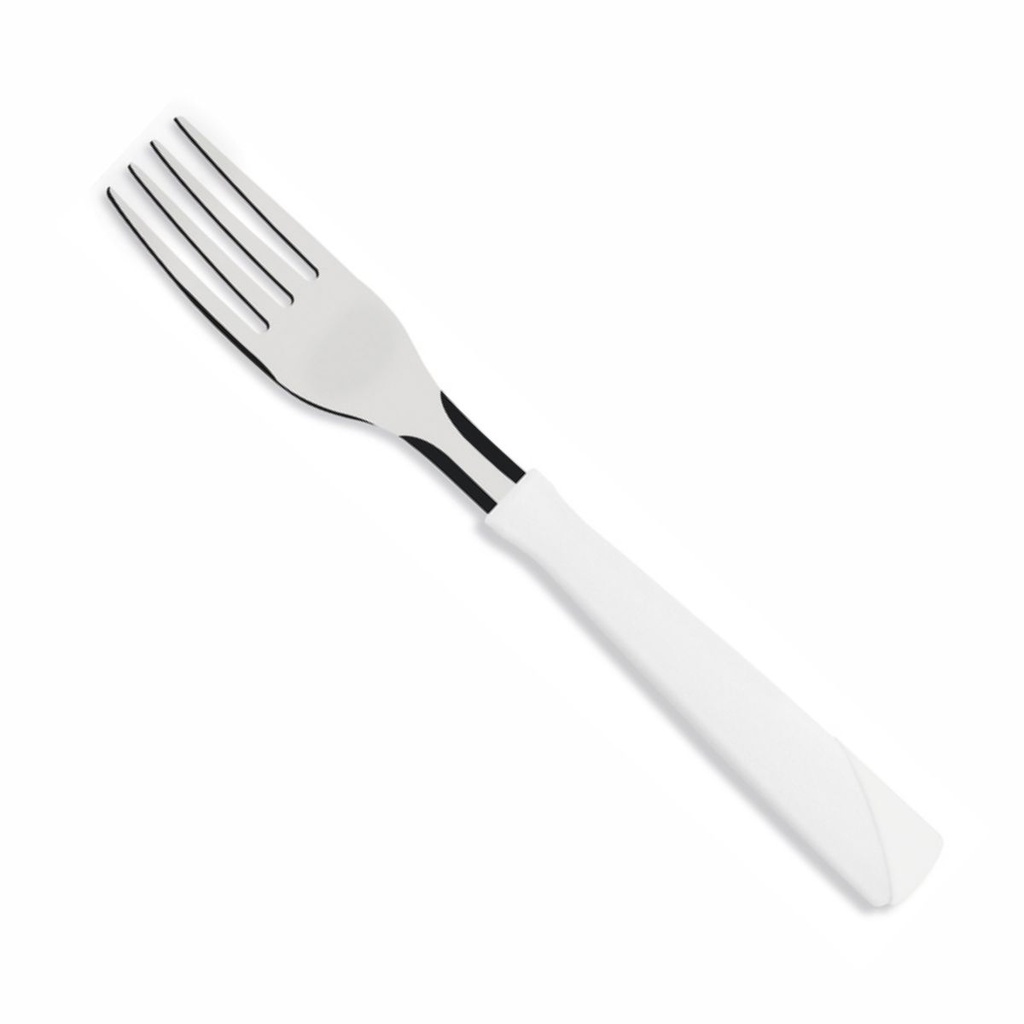 TENEDOR DE MESA TRAMONTINA 23162/380 NEW KOLOR BLANCO 3PZS