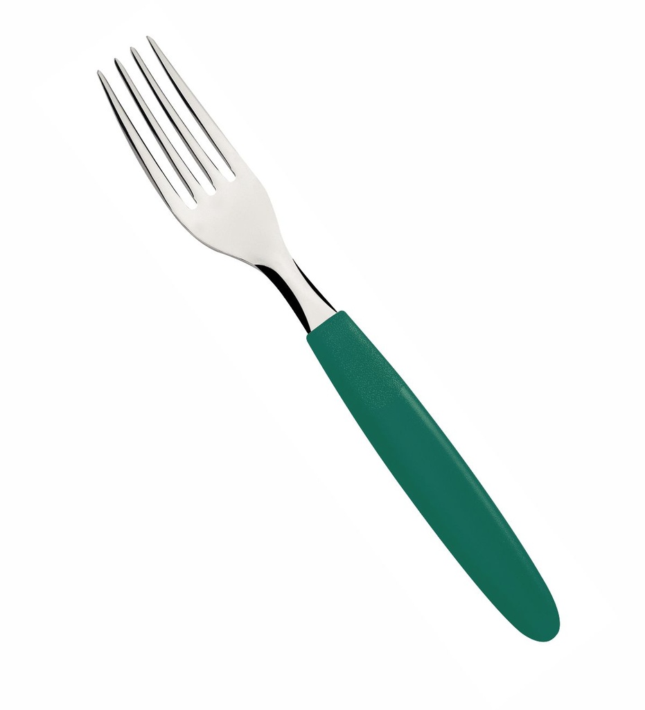 TENEDOR DE MESA TRAMONTINA 23362/622 IPANEMA VERDE 6PZS