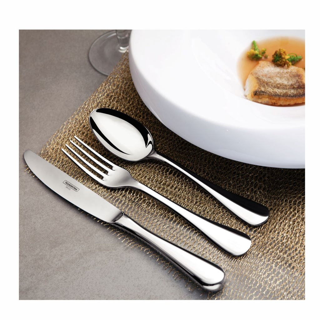 TENEDOR DE MESA TRAMONTINA 63928/020 CLASSIC 12PZS