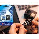 MICRO SD VERBATIM 44085 SDXC 128GB C10