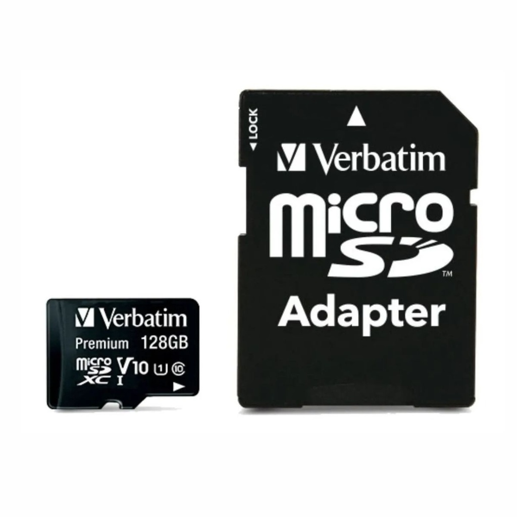 MICRO SD VERBATIM 44085 SDXC 128GB C10