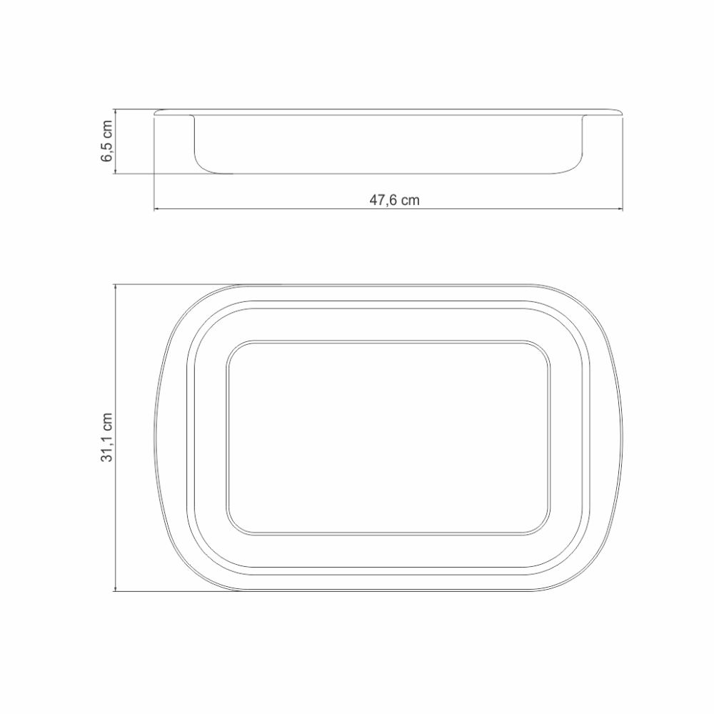 ASADERA TRAMONTINA 61310/481 ACERO 48CM