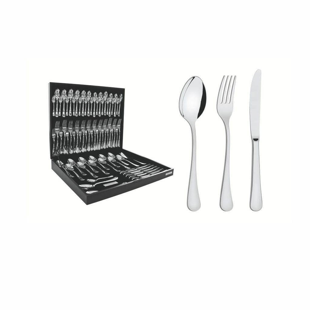 JUEGO DE CUBIERTOS TRAMONTINA 66986/304 ZURIQUE 76PZS