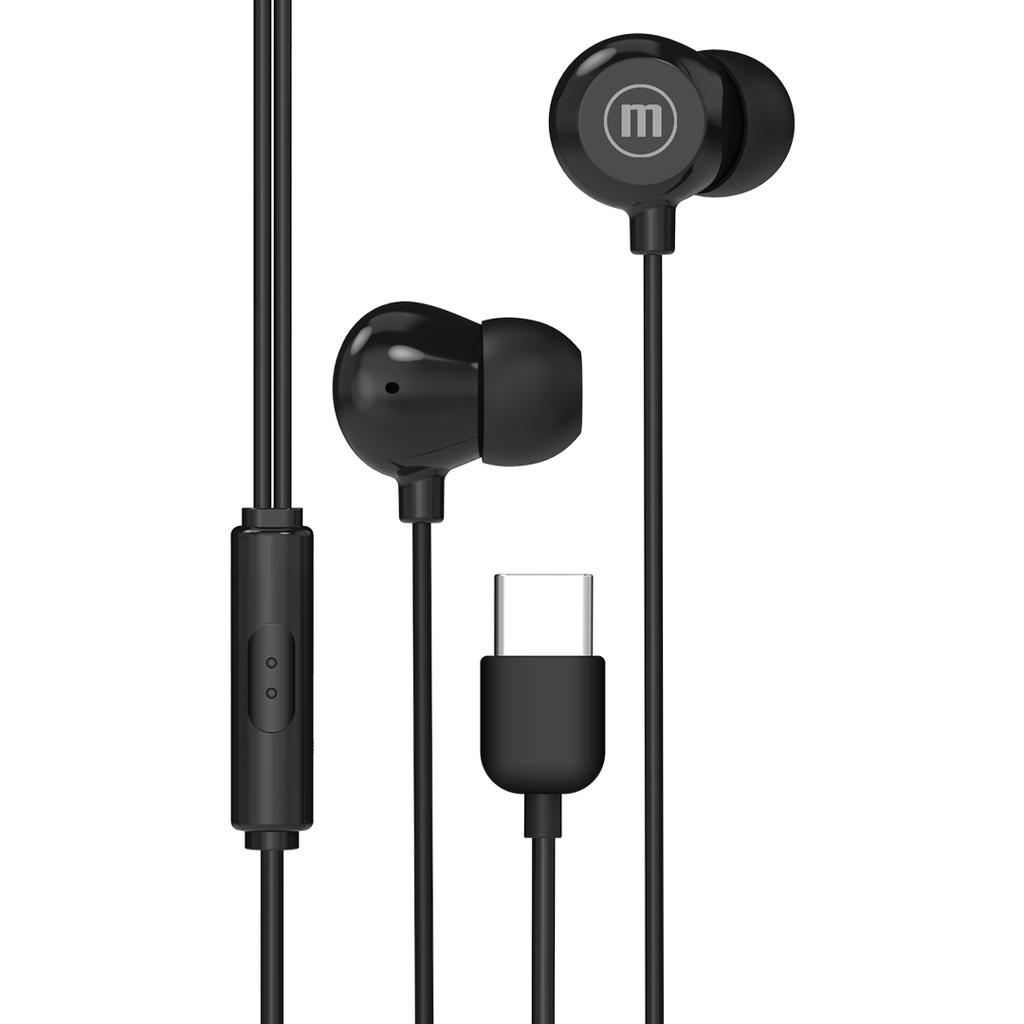 AURICULAR MAXELL IN-BAX-USBC NEGRO