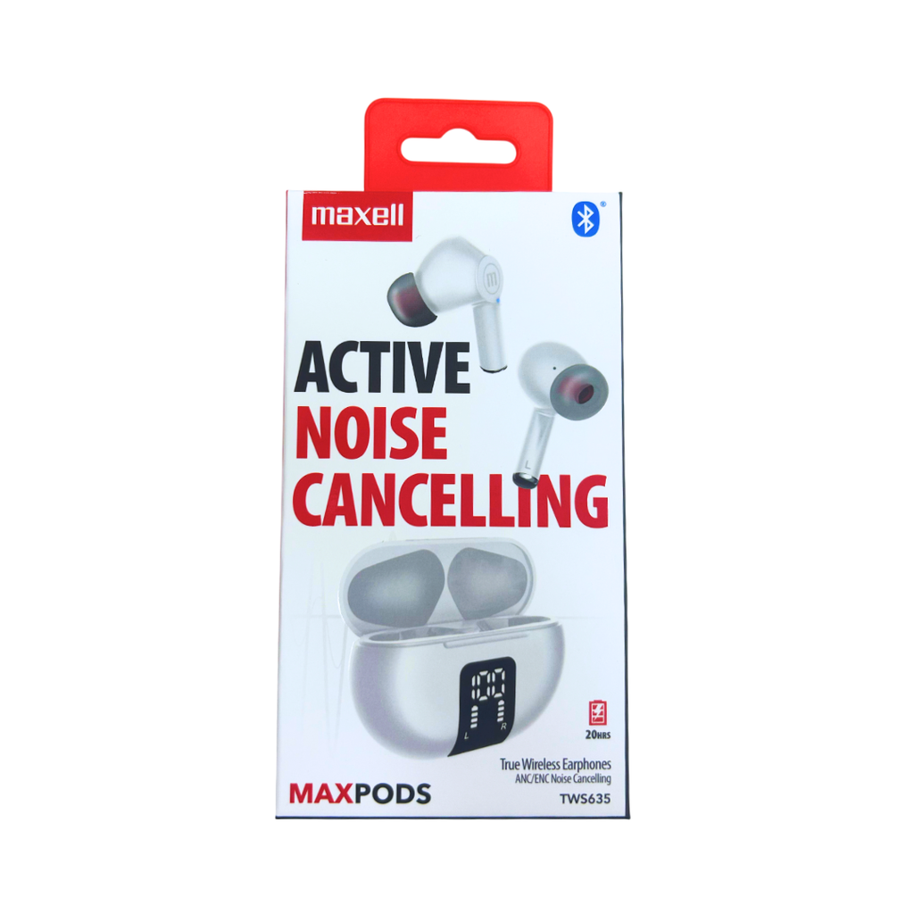 AURICULAR MAXELL EB-BTTWS635 MAXPODS ANC BLANCO