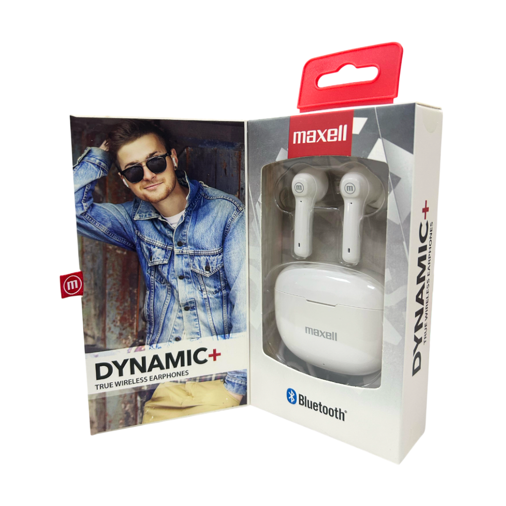 AURICULAR MAXELL EB-BTDY DYNAMIC+ BLANCO