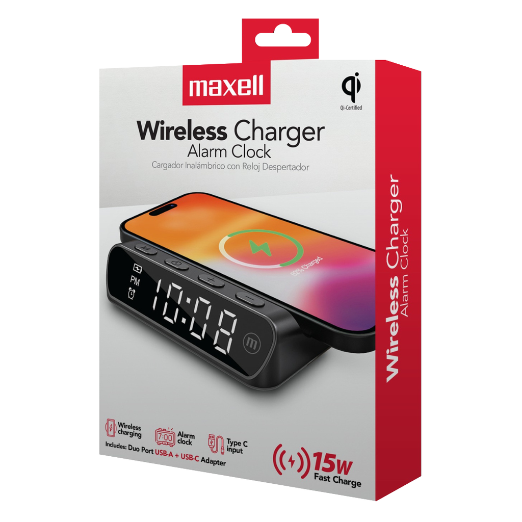 CARGADOR INALAMBRICO MAXELL QIAC-115 FC 15w