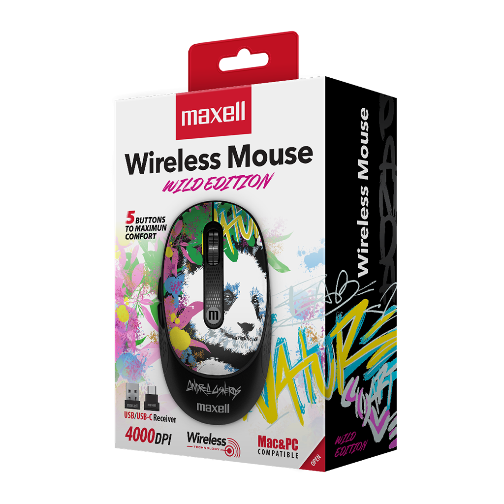 MOUSE MAXELL MOWL-320 PANDA 348607