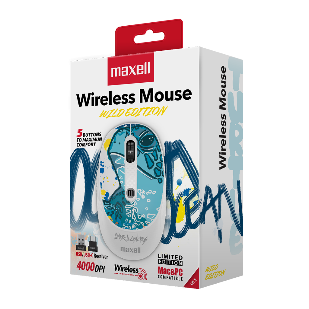 MOUSE MAXELL MOWL-320 TURTLE 348609