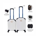 SET VALIJAS ALPINE SKATE 27568 2PZ BLANCO